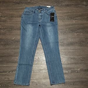Slimsation By Multiples Straight Leg Blue Jeans